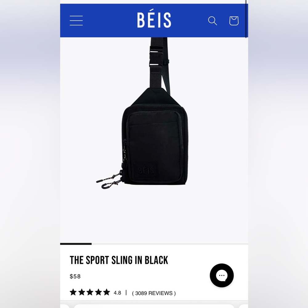Béis Sport Sling in Black